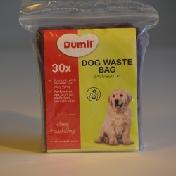 Scented dog waste bags